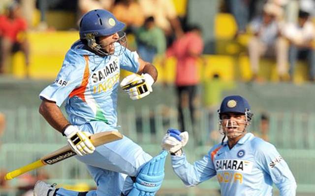 Yuvraj Singh and Virender Sehwag