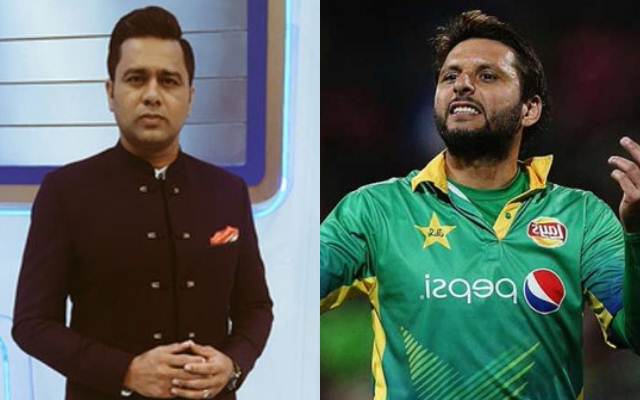 Aakash Chopra and Shahid Afridi