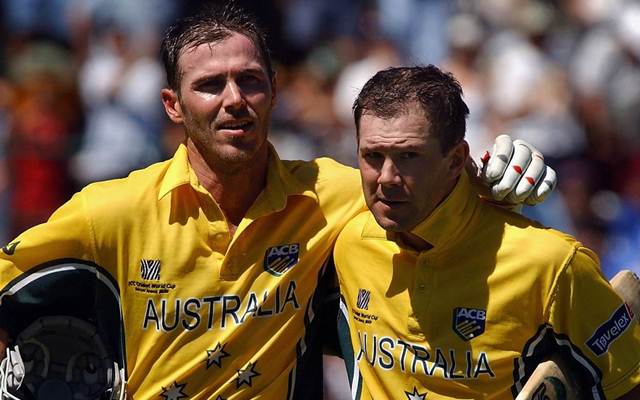 Damien Martyn and Ricky Ponting