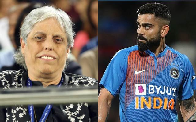 Diana Edulji and Virat Kohli