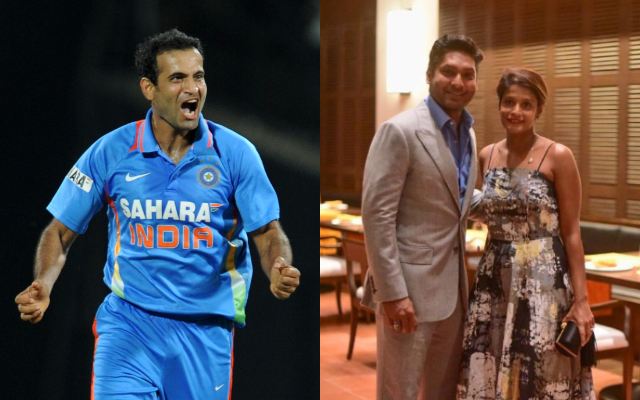Irfan Pathan and Kumar Sangakkara