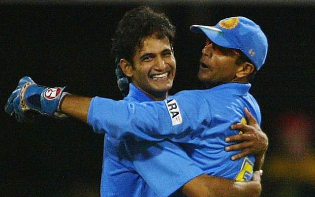 Irfan Pathan and Rahul Dravid