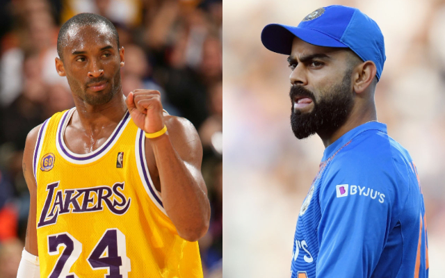Kobe Bryant and Virat Kohli