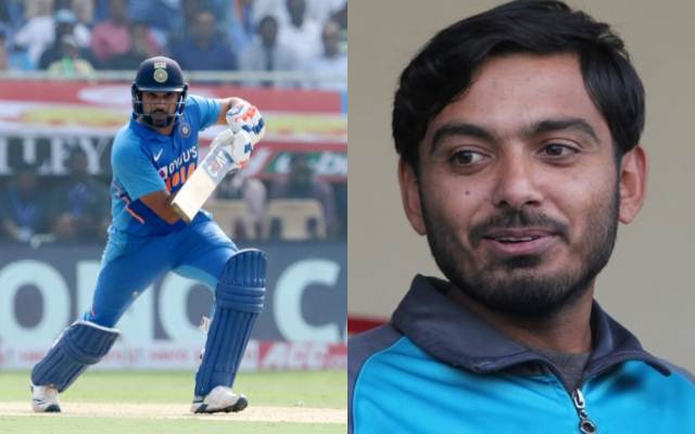 Rohit Sharma and Ahsan Ali