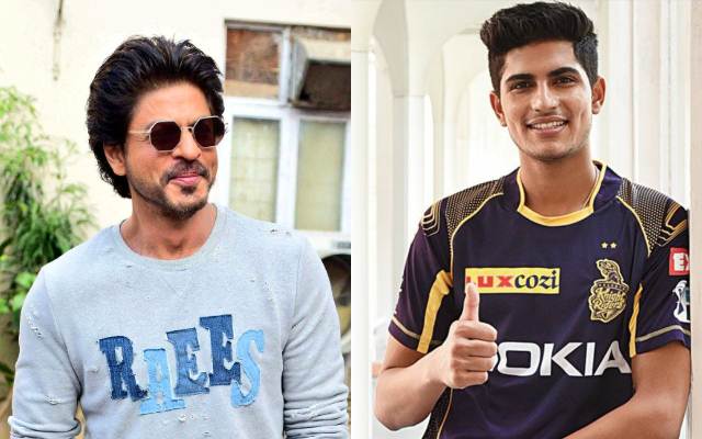 Shahrukh Khan and Shubman Gill