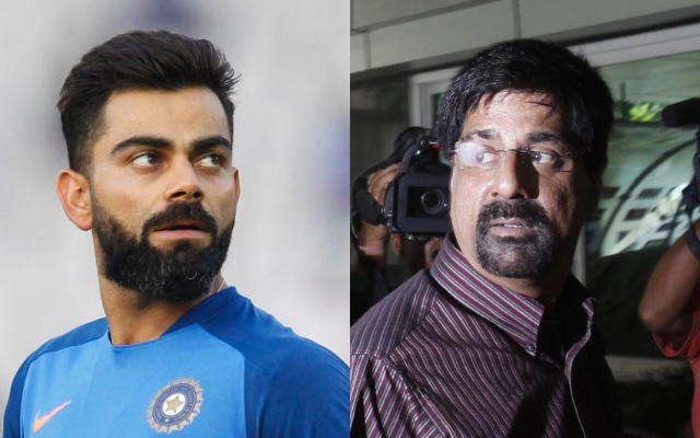 Virat Kohli and Krishnamachari Srikkanth