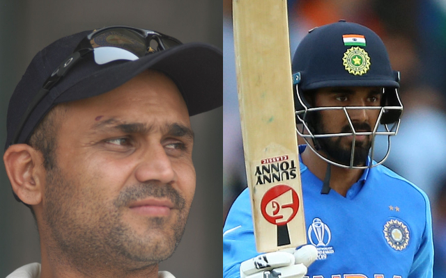 Virender Sehwag and KL Rahul