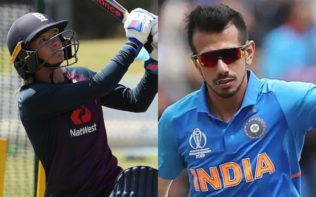 Danielle Wyatt and Yuzvendra Chahal