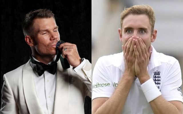 David Warner and Stuart Broad