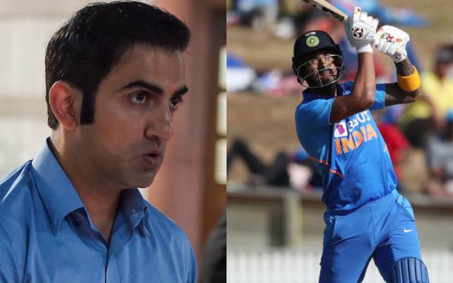 Gautam Gambhir and KL Rahul