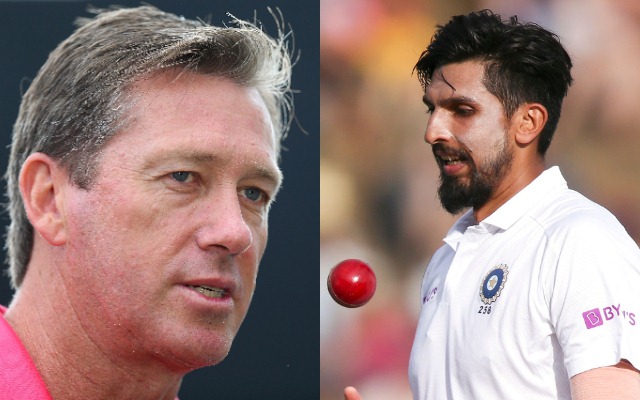 Glenn McGrath and Ishant Sharma