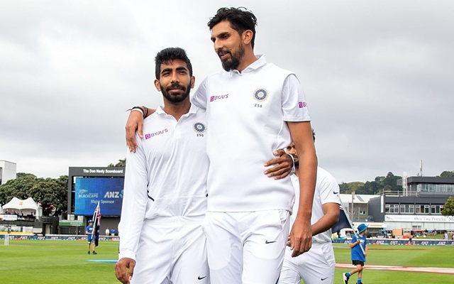 Jasprit Bumrah and Ishant Sharma