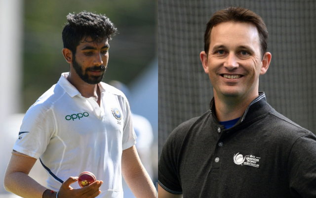 Jasprit Bumrah and Shane Bond