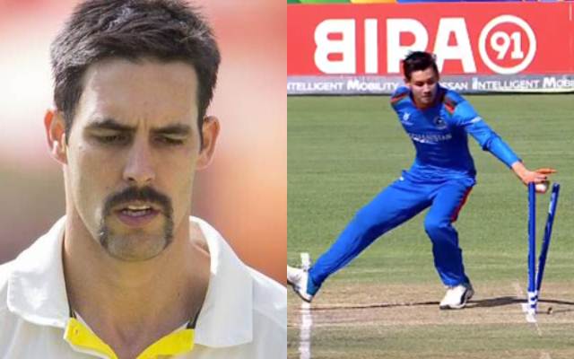 Mitchell Johnson and Noor Ahmad