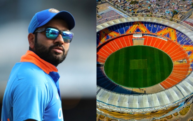 Rohit Sharma and Motera Stadium