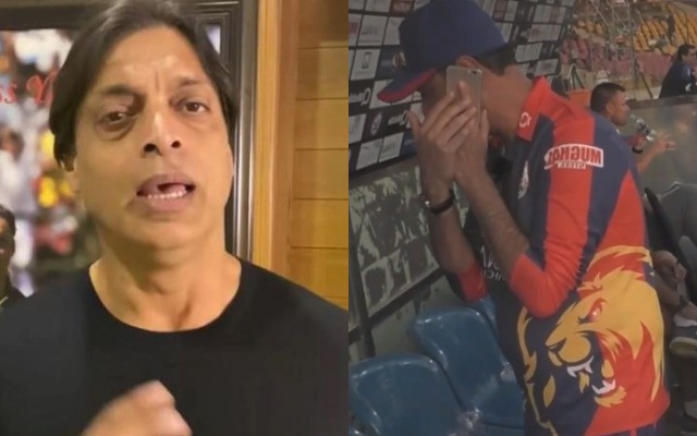 Shoaib Akhtar on Karachi Kings member using mobile phone