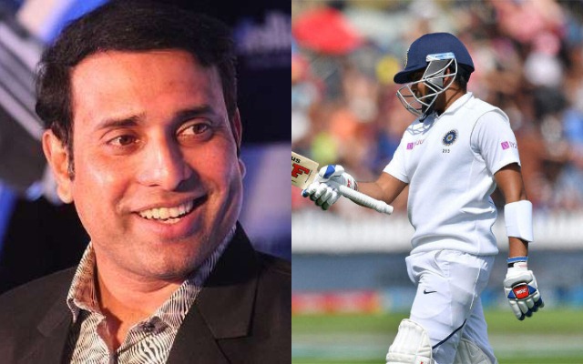 VVS Laxman and Prithvi Shaw