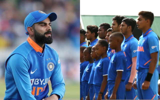 Virat Kohli and India U19