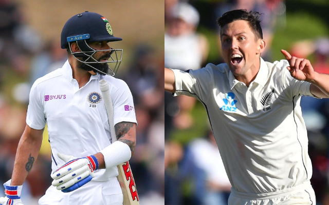 Virat Kohli and Trent Boult