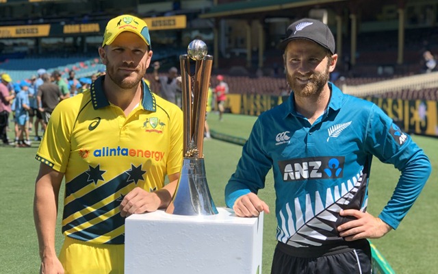 Aaron Finch and Kane Williamson