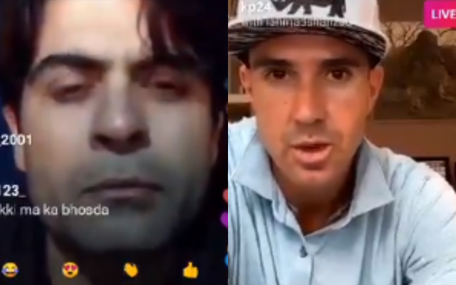Ahmed Shehzad and Kevin Pietersen