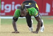 Andre Russell’s push-ups