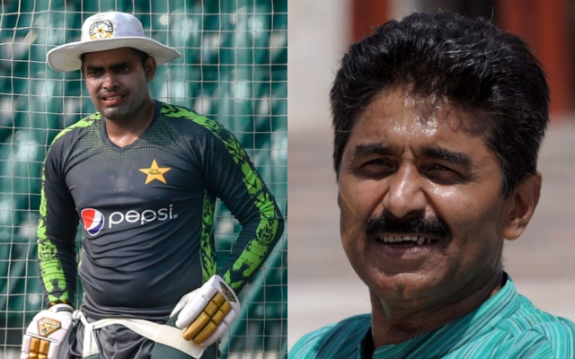 Umar Akmal and Javed Miandad