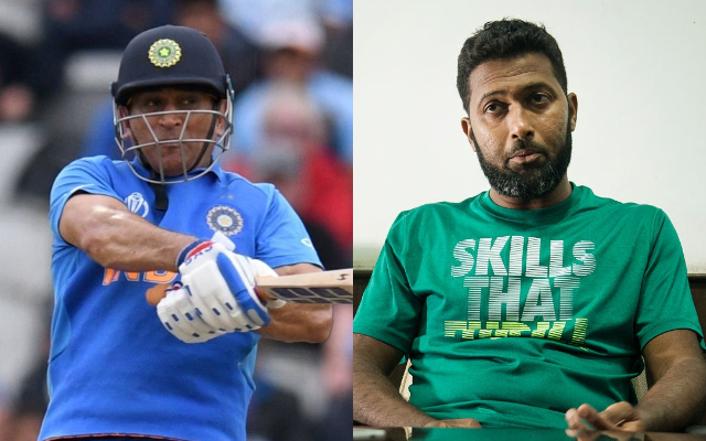 MS Dhoni and Wasim Jaffer