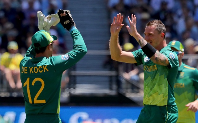 Quinton de Kock and Dale Steyn