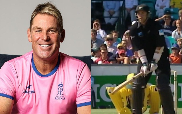 Shane Warne and Craig McMillan