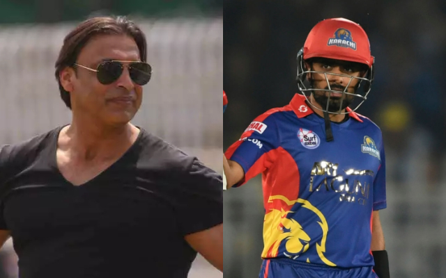 Shoaib Akhtar and Babar Azam