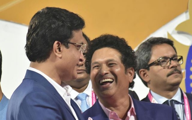 Sourav Ganguly and Sachin Tendulkar