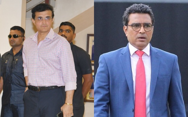 Sourav Ganguly and Sanjay Manjrekar