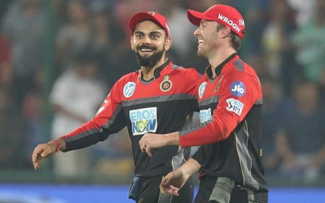 Virat Kohli and AB de Villiers