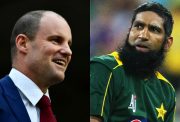 Andrew Strauss and Mohammad Yousuf