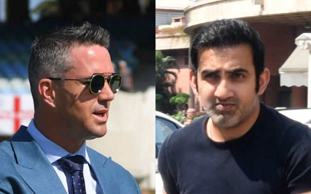 Kevin Pietersen and Gautam Gambhir