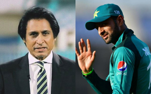 Ramiz Raja and Shoaib Malik
