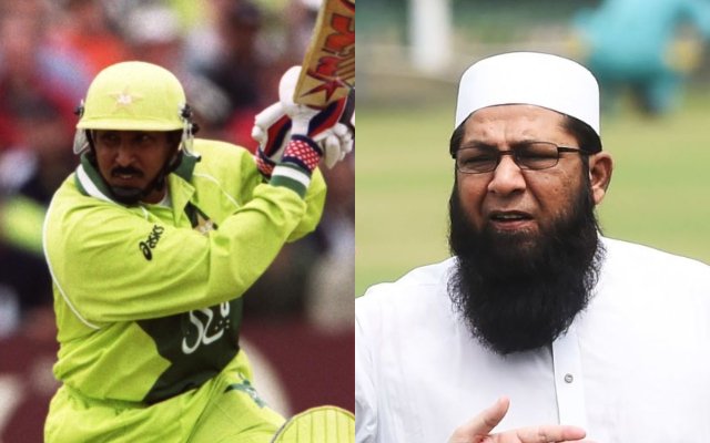 Saleem Malik and Inzamam-ul-Haq