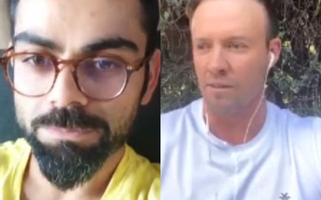 Virat Kohli and AB de Villiers