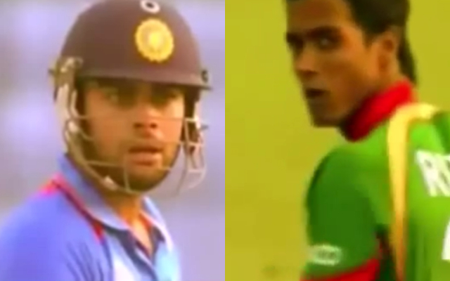 Virat Kohli and Rubel Hossain