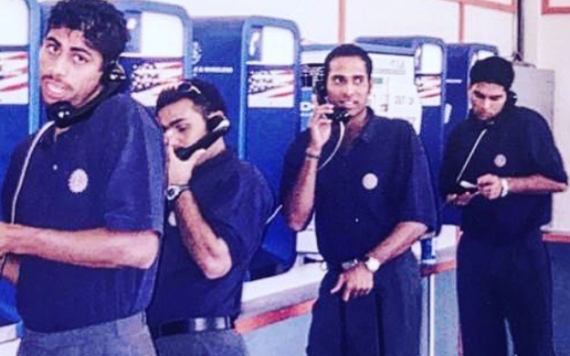 Ashish Nehra, Virender Sehwag, VVS Laxman and Yuvraj Singh
