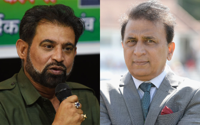 Chetan Sharma and Sunil Gavaskar