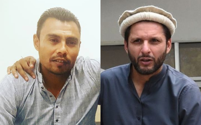 Danish Kaneria and Shahid Afridi