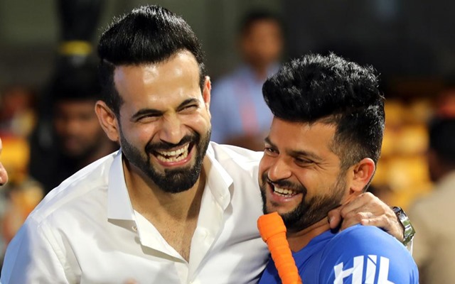 Irfan Pathan and Suresh Raina
