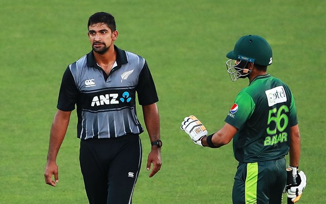 Ish Sodhi and Babar Azam