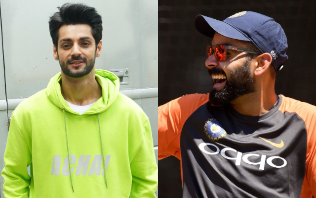 Karan Wahi and Virat Kohli