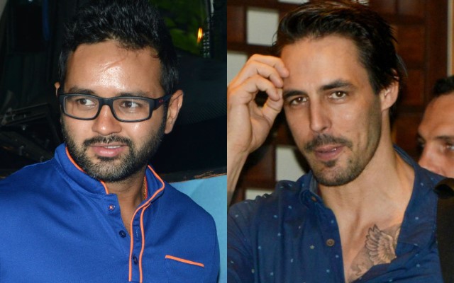 Parthiv Patel and Mitchell Johnson