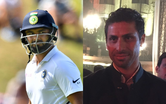 Rishabh Pant and Ashish Nehra