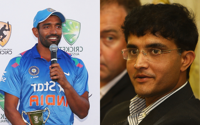 Robin Uthappa and Sourav Ganguly