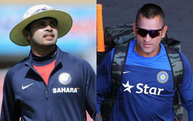 S. Sreesanth and MS Dhoni